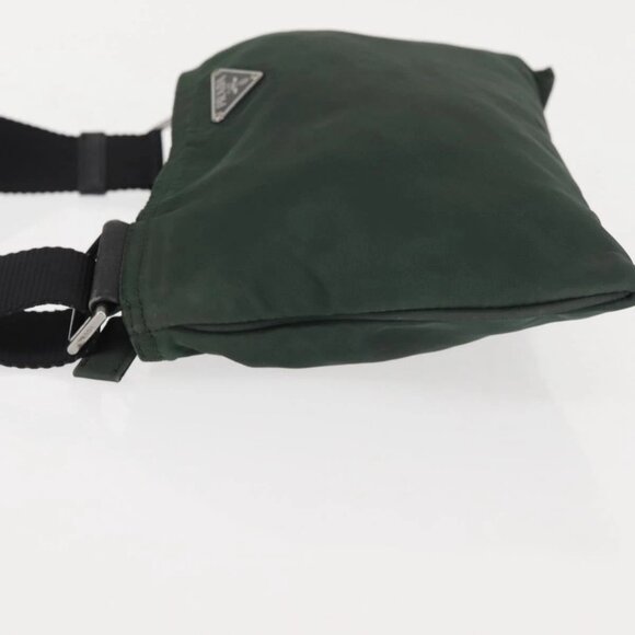 PRADA Shoulder Bag Nylon Khaki Auth 143344 - Picture 5 of 15